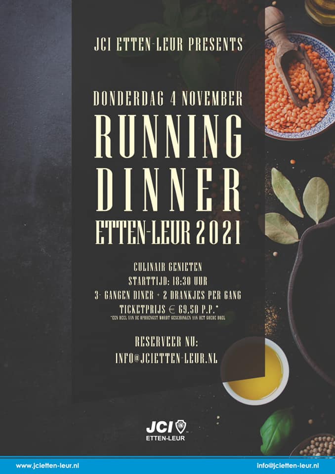 RUNNING DINNER ETTEN-LEUR